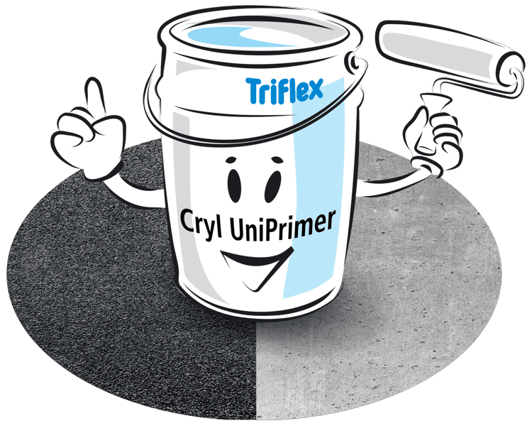Triflex Cryl UniPrimer 285 als Haftgrund für PMMA-Abdichtungssysteme