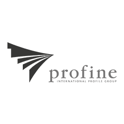 Logo der profine Group als Partner für Fenster- und Profilsysteme im Hochbau