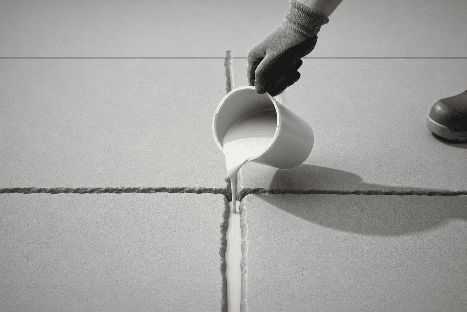 Remplissage de joints de construction