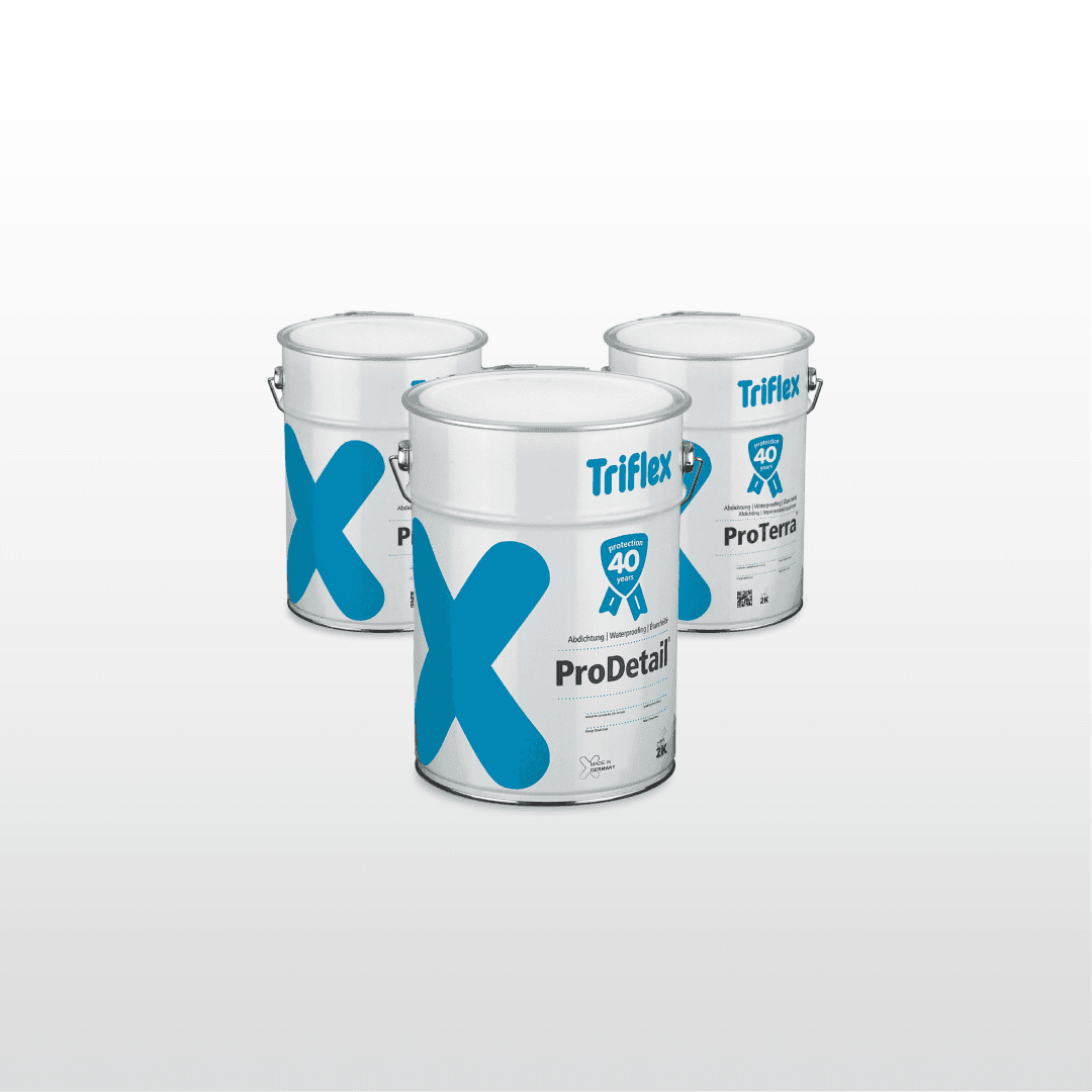 Image of Triflex ProDetail, Triflex ProTect, and Triflex ProTerra