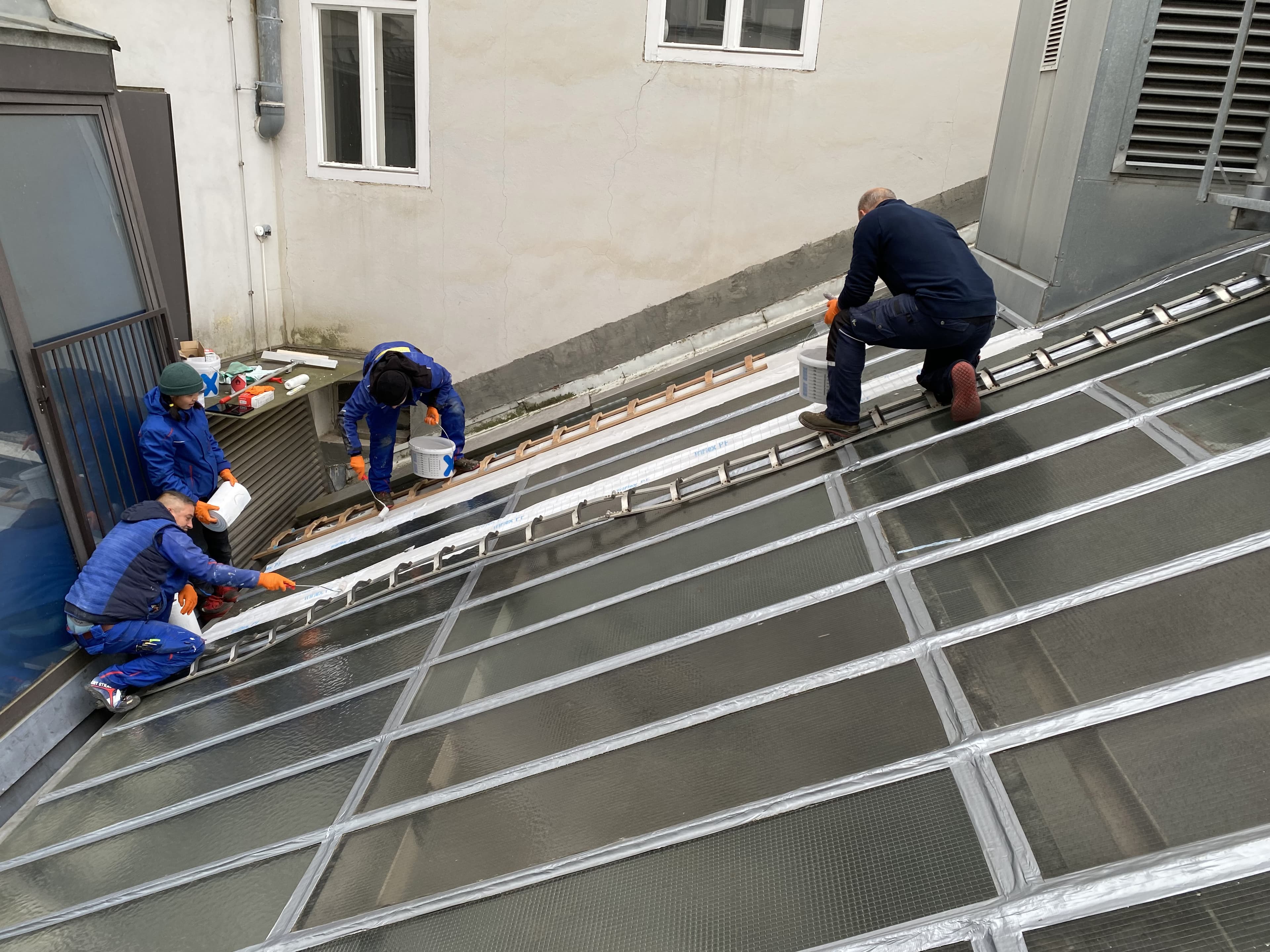 Anforderung an eine Glasdachsanierung