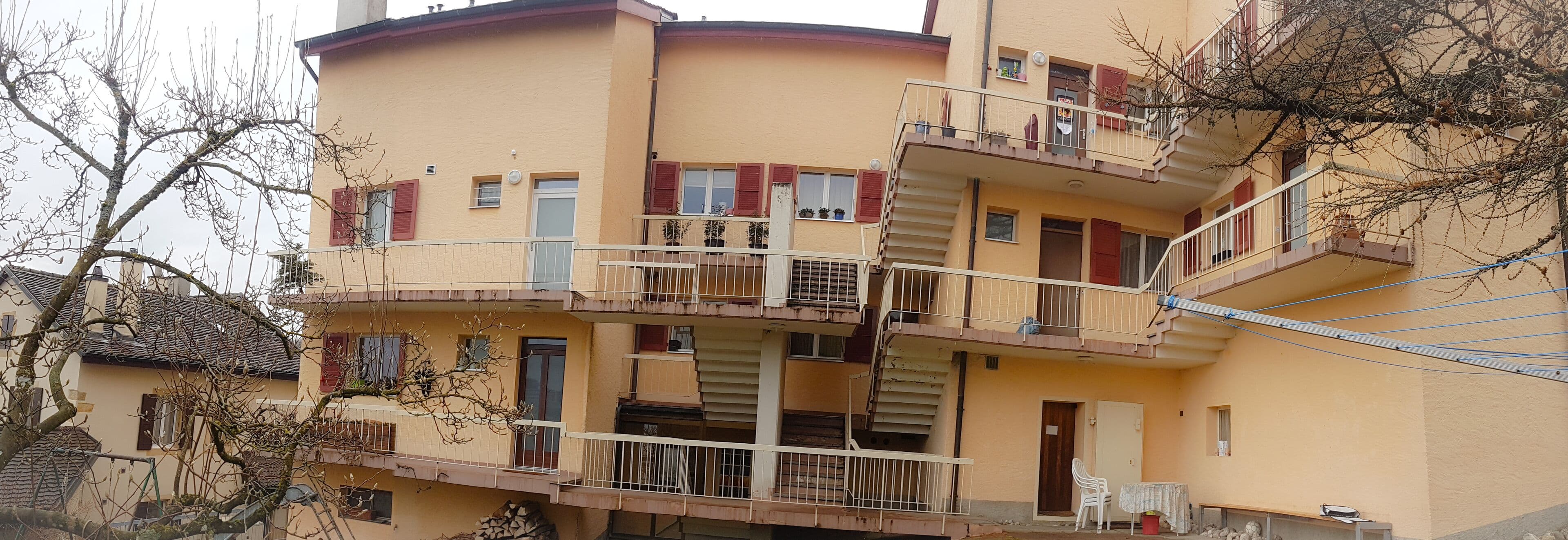 Réfection des coursives et escaliers Neuchâtel