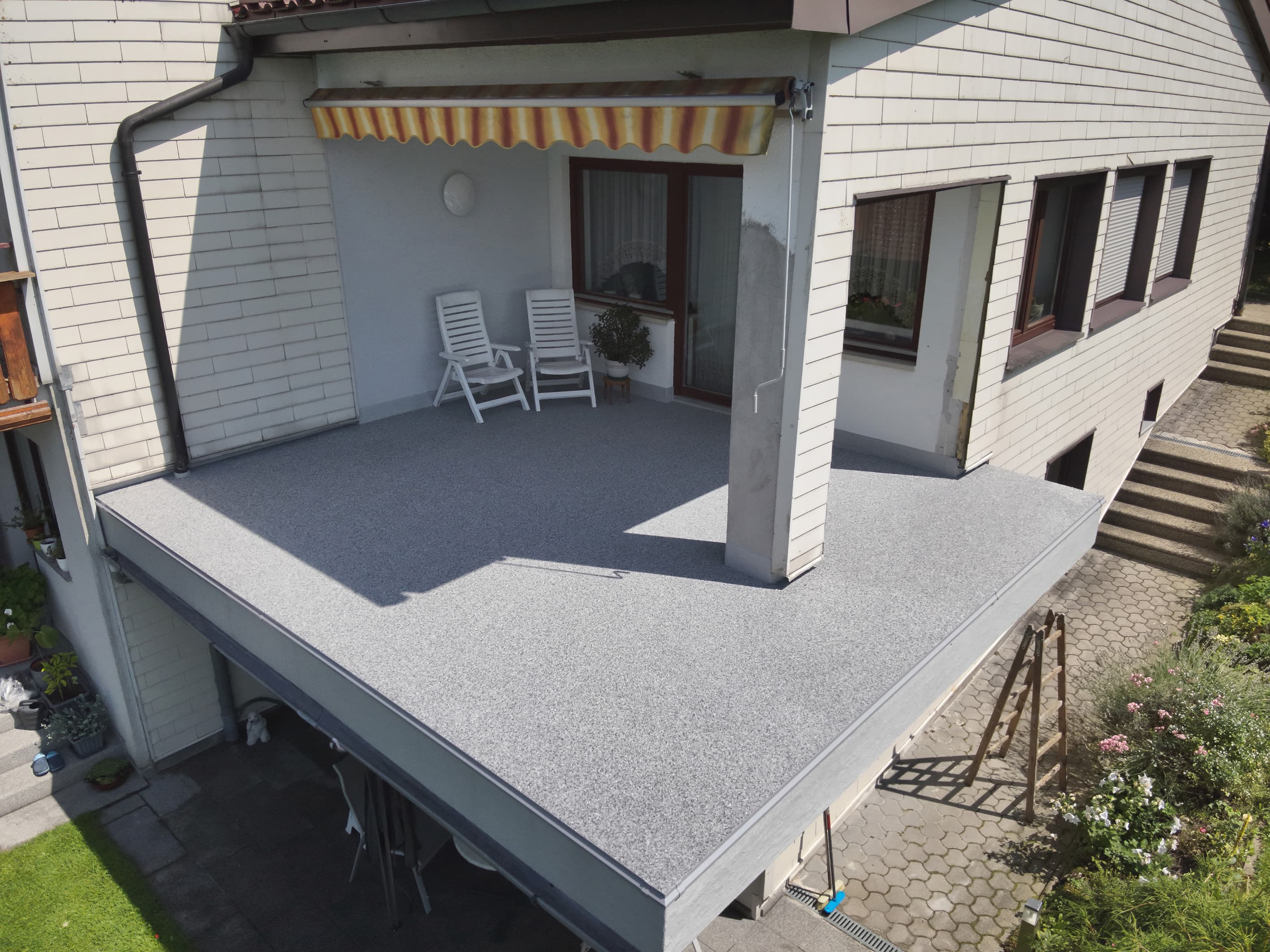 Praxisbericht einer Balkonsanierung in Eidenberg mit Triflex