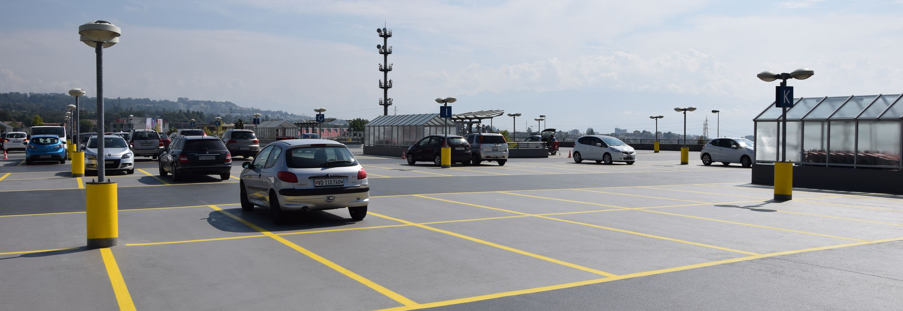 Réfection de l’étanchéité du parking MMM Migros à Crissier avec Triflex ProPark