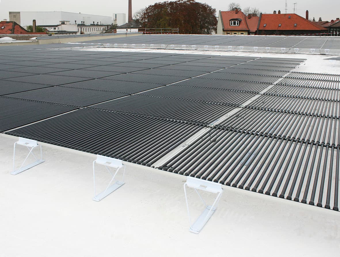 Triflex ProTect und Triflex ProDetail Photovoltaikdach der Stadtwerke Bamberg