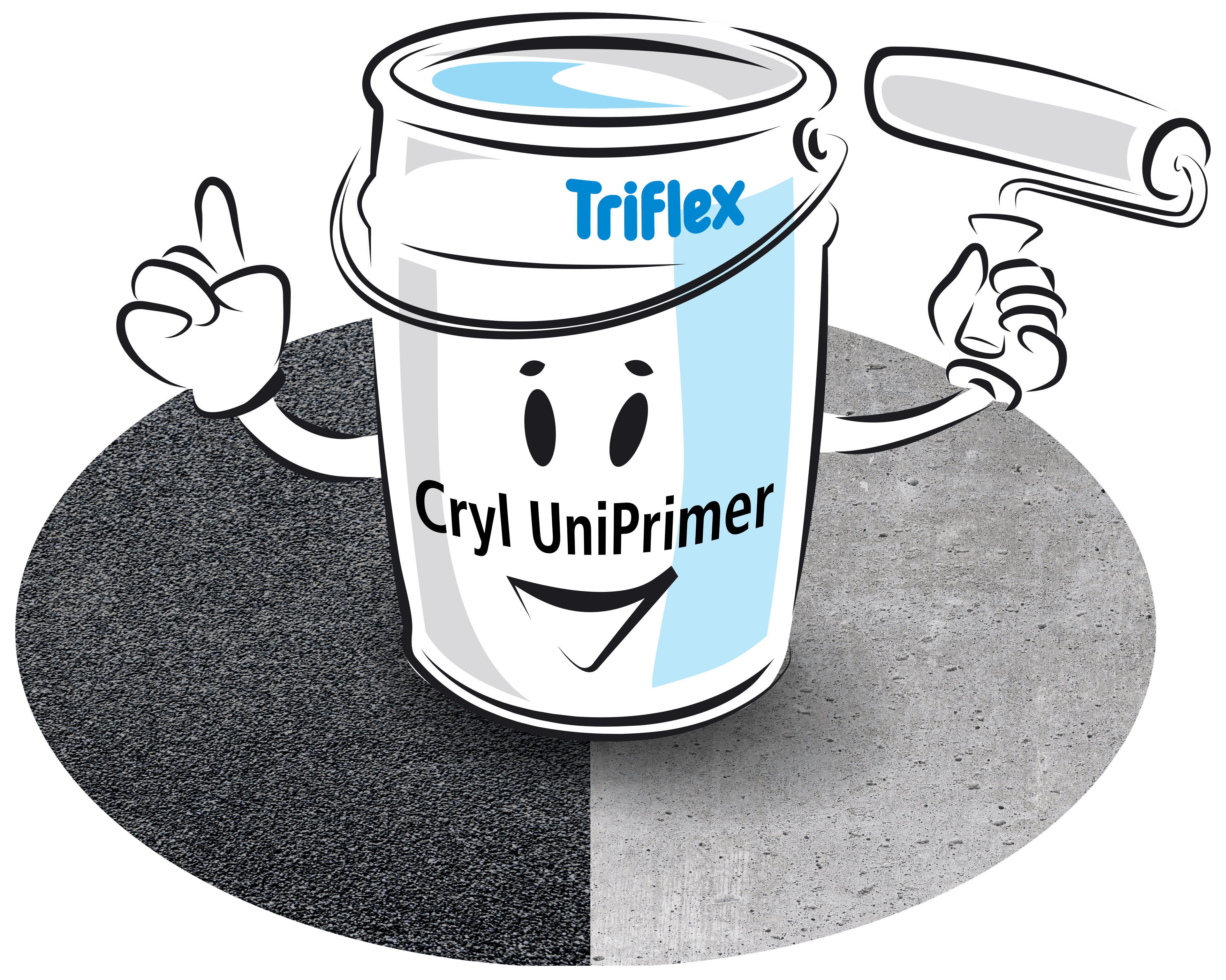 Triflex Cryl UniPrimer 285 als Haftgrund für PMMA-Abdichtungssysteme