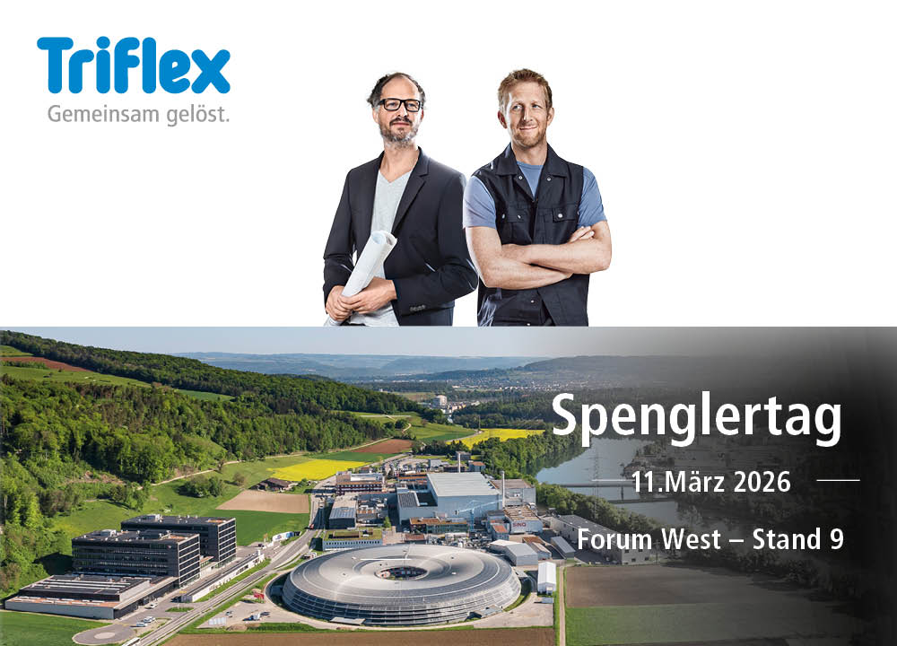Triflex Spenglertag suissetec 2026
