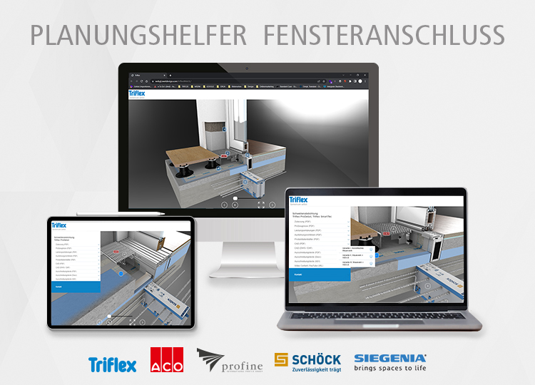 Triflex Planungshelfer Fensteranschluss