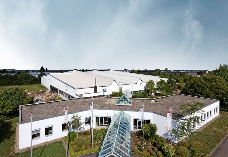 Metalldach Industriehalle Pirmasens