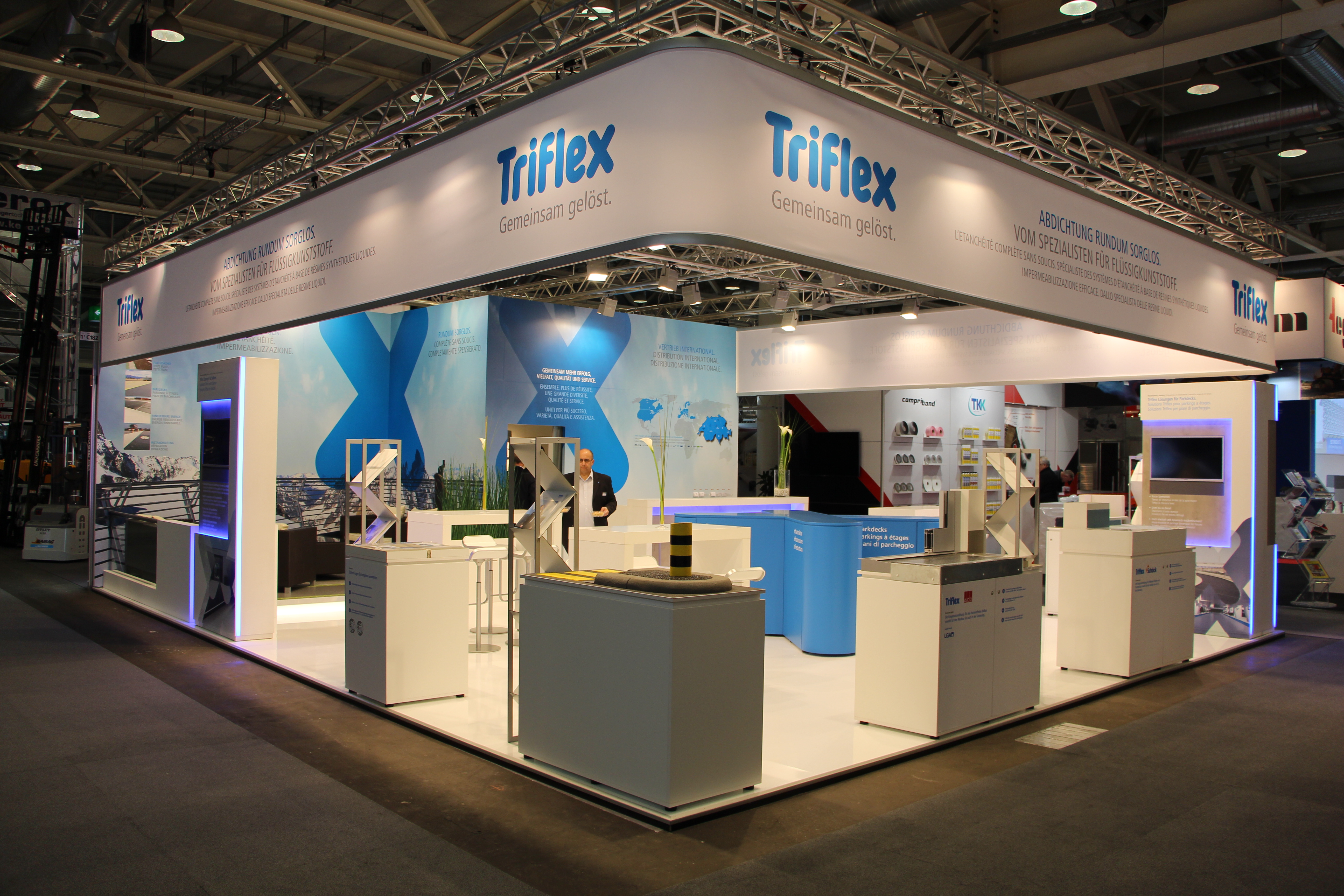 Triflex auf der Swissbau 2020 in Basel