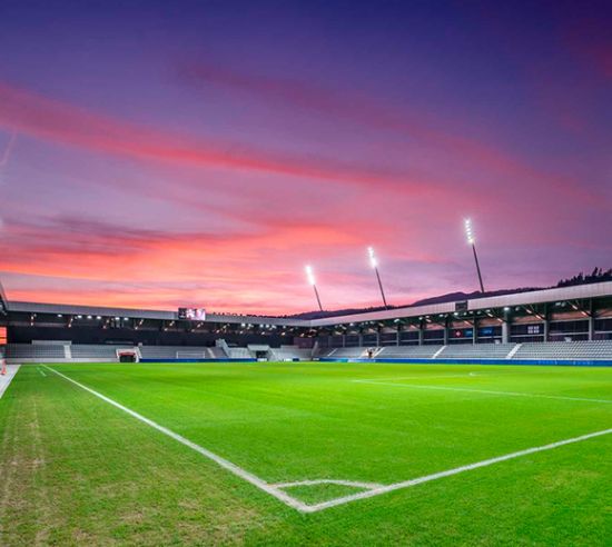 Fugensanierung der Tribünen (Tissot Arena) Biel (CH)
