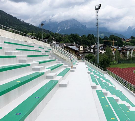 Abdichtung Stadion Mezzano