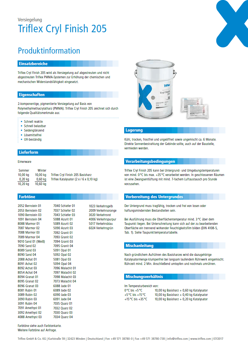 Triflex Cryl Finish 205