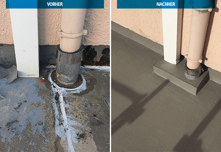Balkon Vorher Nacher