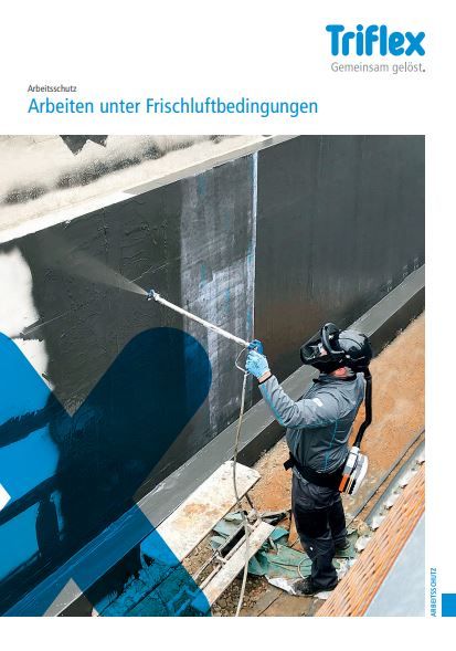 Arbeiten unter Frischluftbedingungen