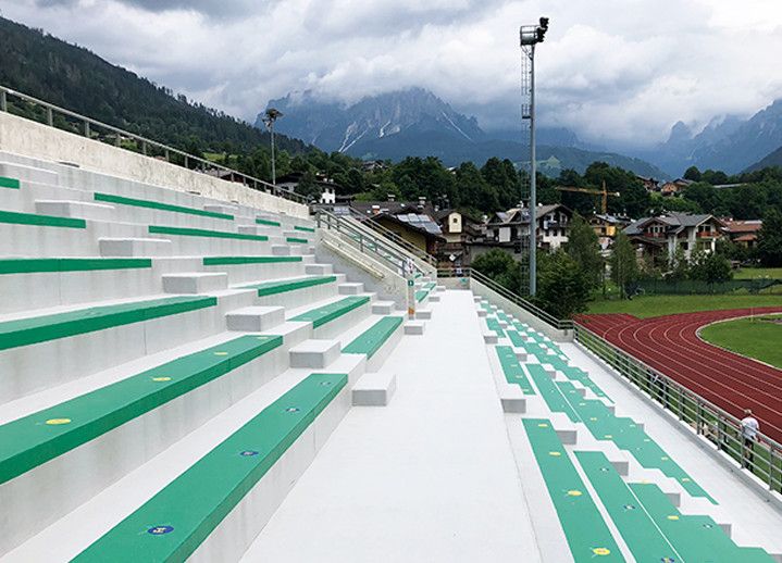 Abdichtung Stadion Mezzano