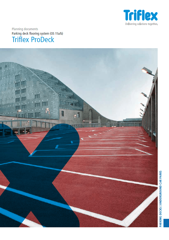 Triflex ProDeck planning documents