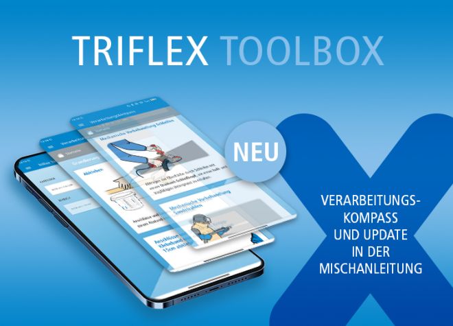 Triflex Toolbox Verarbeitungsanleitung + Mischanleitung