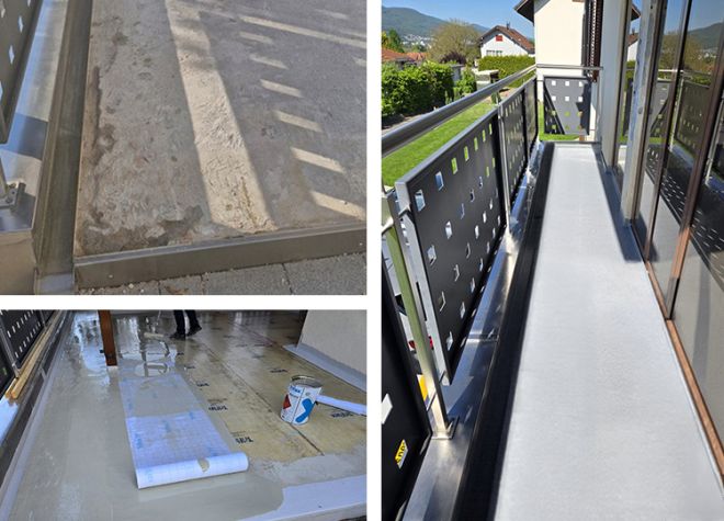 Balkonsanierung ProDrain Mosaik Neuendorf