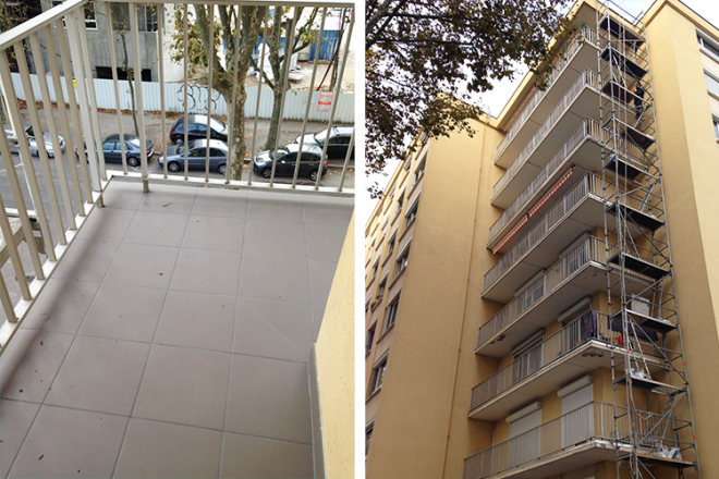Balcons Villeurbanne